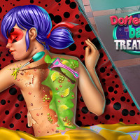 Dotted Girl Back Treatment